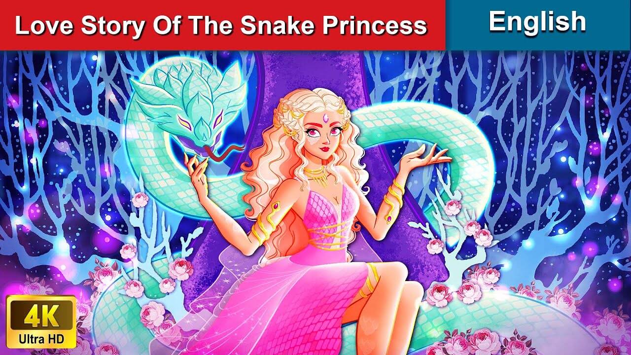 Watch Latest Kids English Nursery Rhymes 'The Snake Princess' For Kids ...