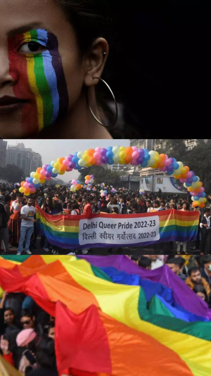 Pride Parade Back In Delhi After 3 Years Photos Times Of India