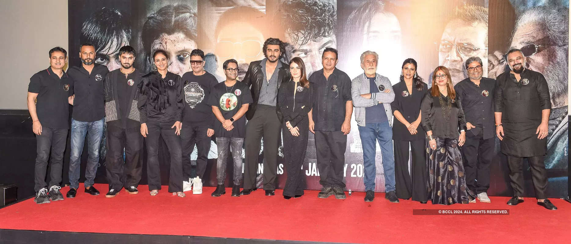 The cast and crew of 'Kuttey' launch the trailer in style