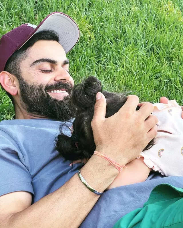 Virat Kohli and Anushka Sharma wish daughter Vamika on her birthday with these adorable pictures