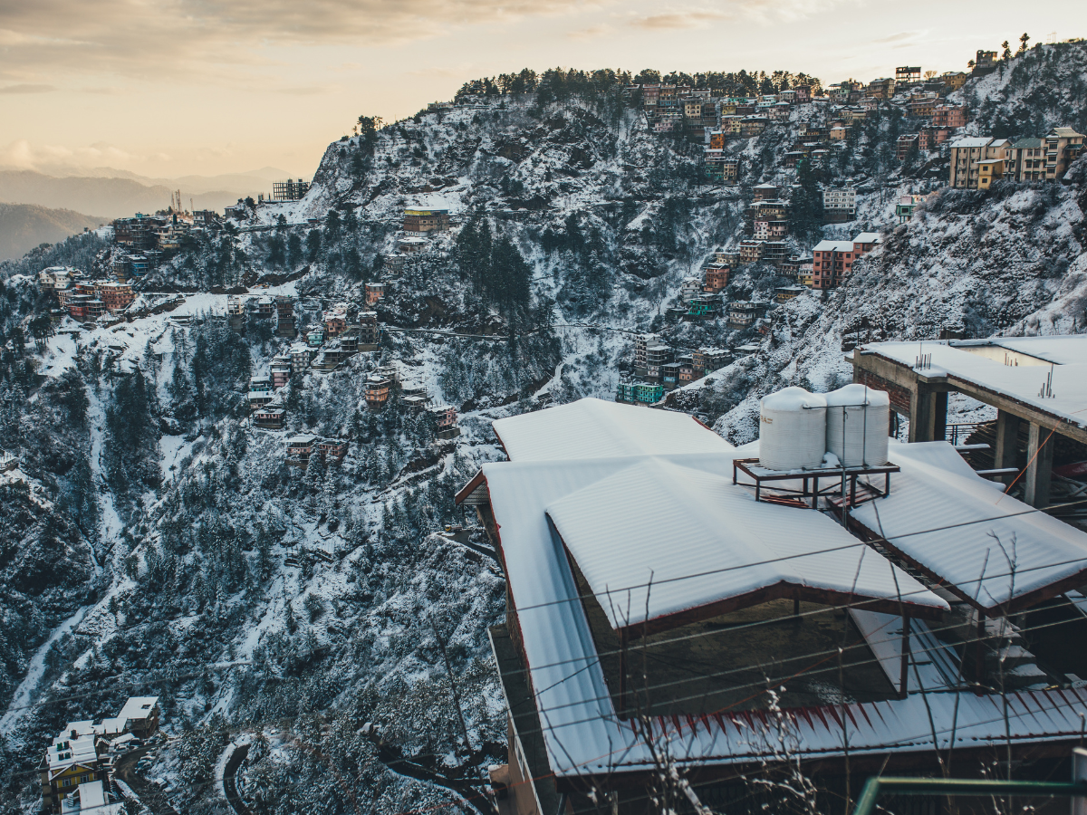 Shimla receives fresh snowfall; around 200 roads closed in Himachal Pradesh