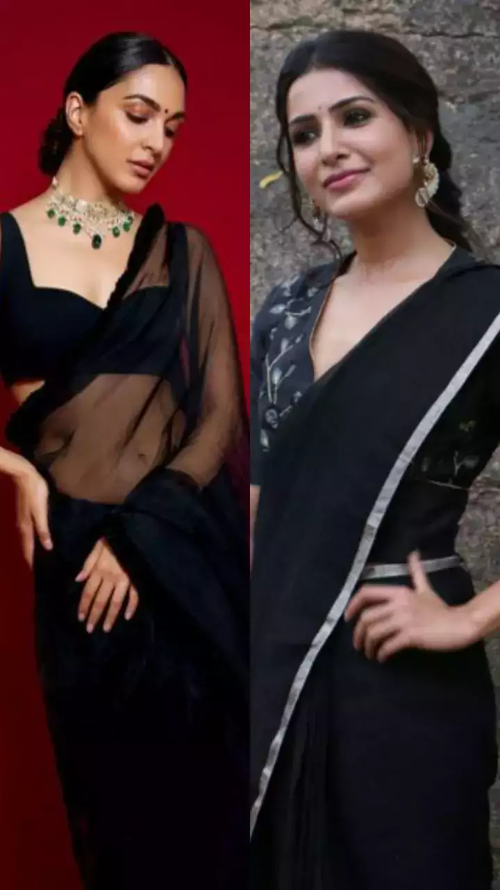 Bollywood Inspired Stylish Saree With Belt Celeb Looks