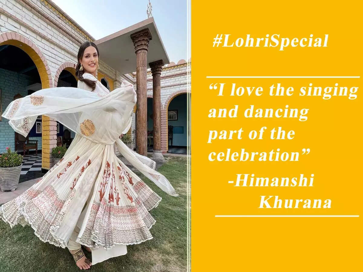 ​#Lohri2023: Himanshi Khurana - “I love the singing and dancing part of the celebration” - Exclusive
