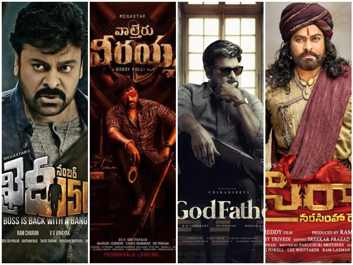 Chiranjeevi - 4 Movies Chiranjeevi - 4 Movies