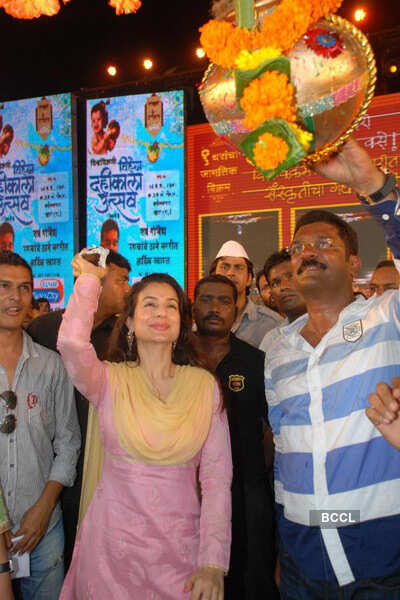 Celebs celebrate Dahi Handi