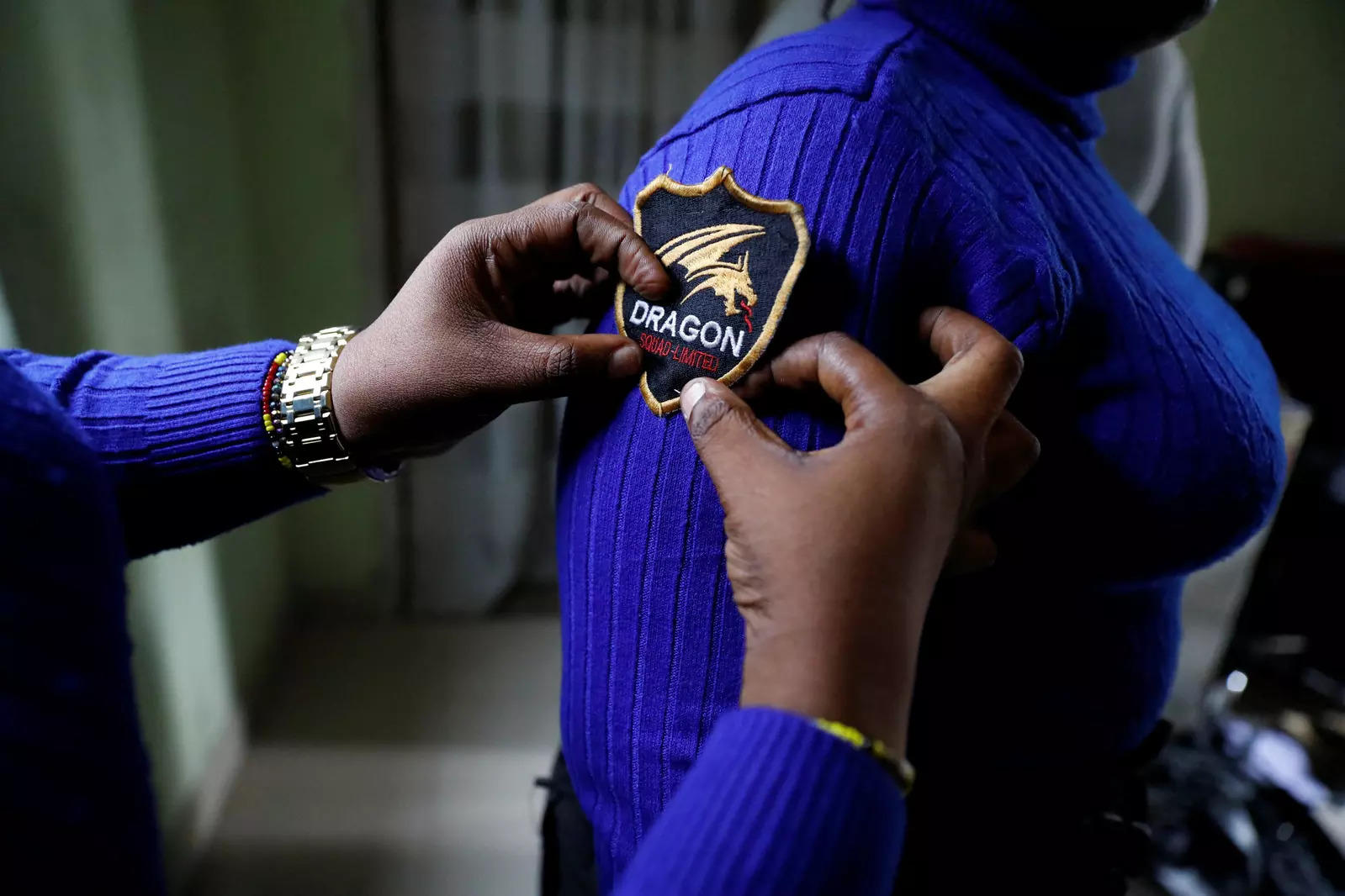 Pictures of Nigeria's female bouncers who show their strength fighting stereotypes