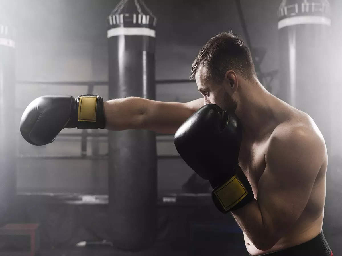 Boxing gloves for professionals - Times of India