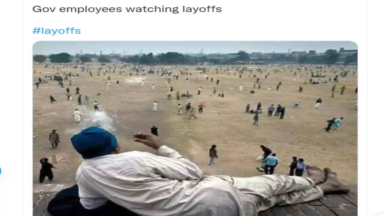 &lsquo;Sarkari naukri supremacy&rsquo;: Memes hail govt jobs as corporate layoffs continue unabated