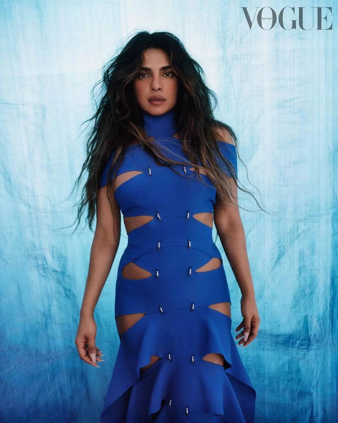 Priyanka Chopra becomes the first Indian actor to grace the cover of  British Vogue