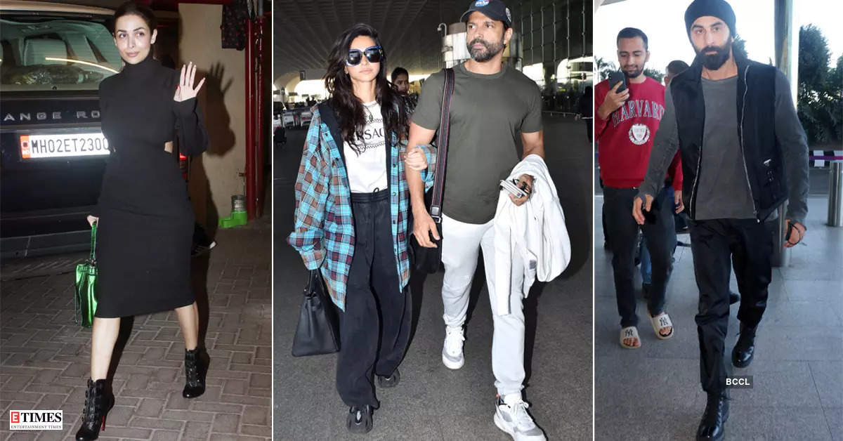 #ETimesSnapped: From Malaika Arora to Ranbir Kapoor, paparazzi pictures of your favourite celebs