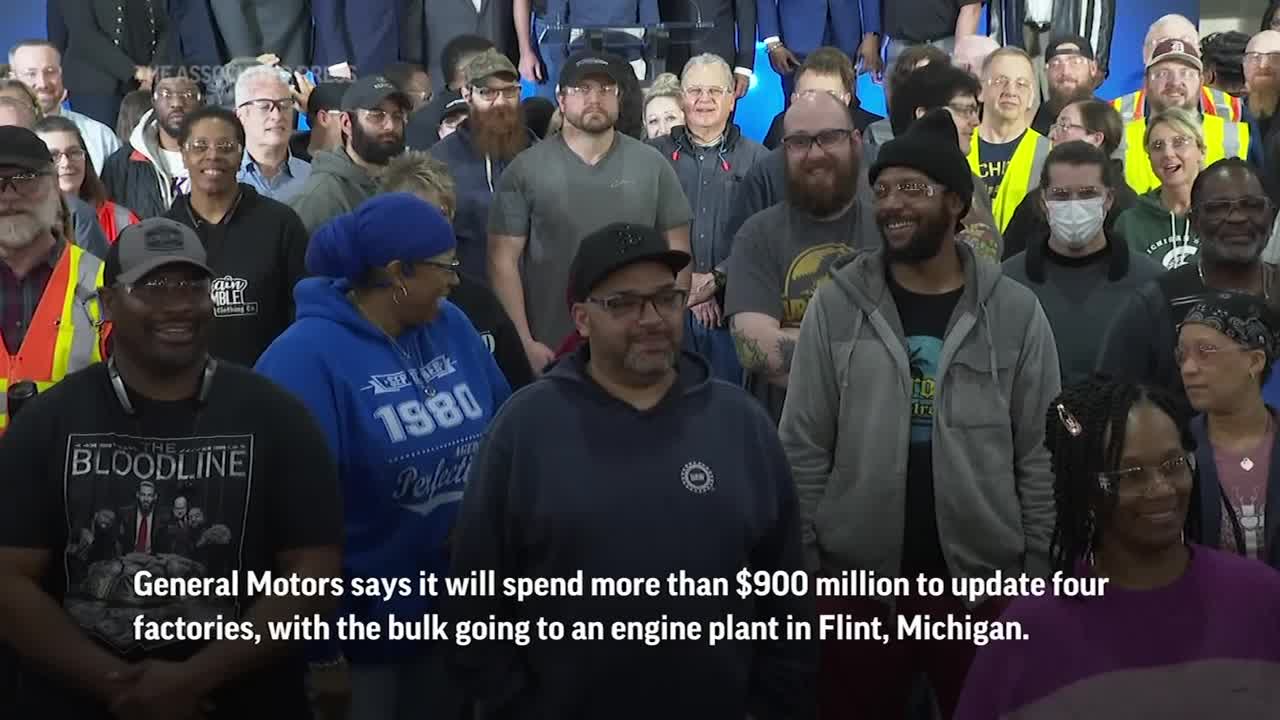 general motors General Motors to spend more than 500M at Flint engine plant