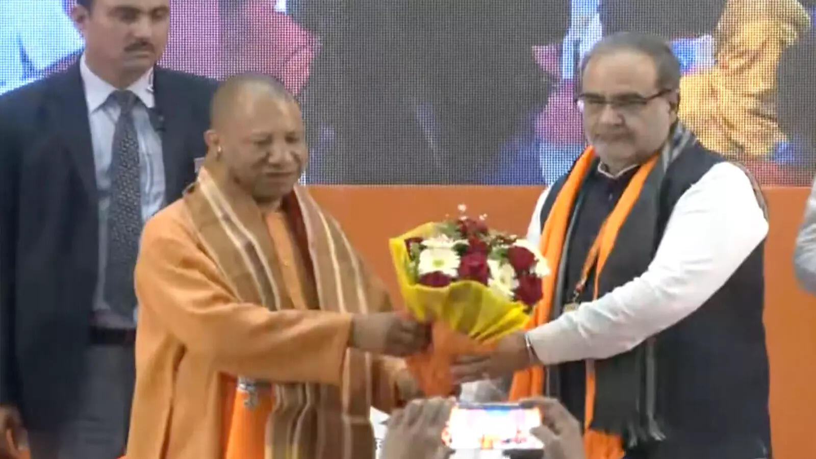 Yogi Adityanath attends UP BJP Working Committee Meeting in Lucknow