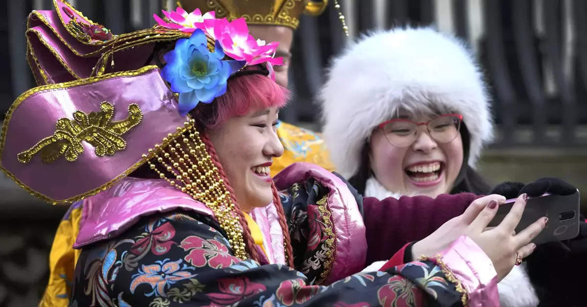 These images capture Lunar New Year celebrations around the world