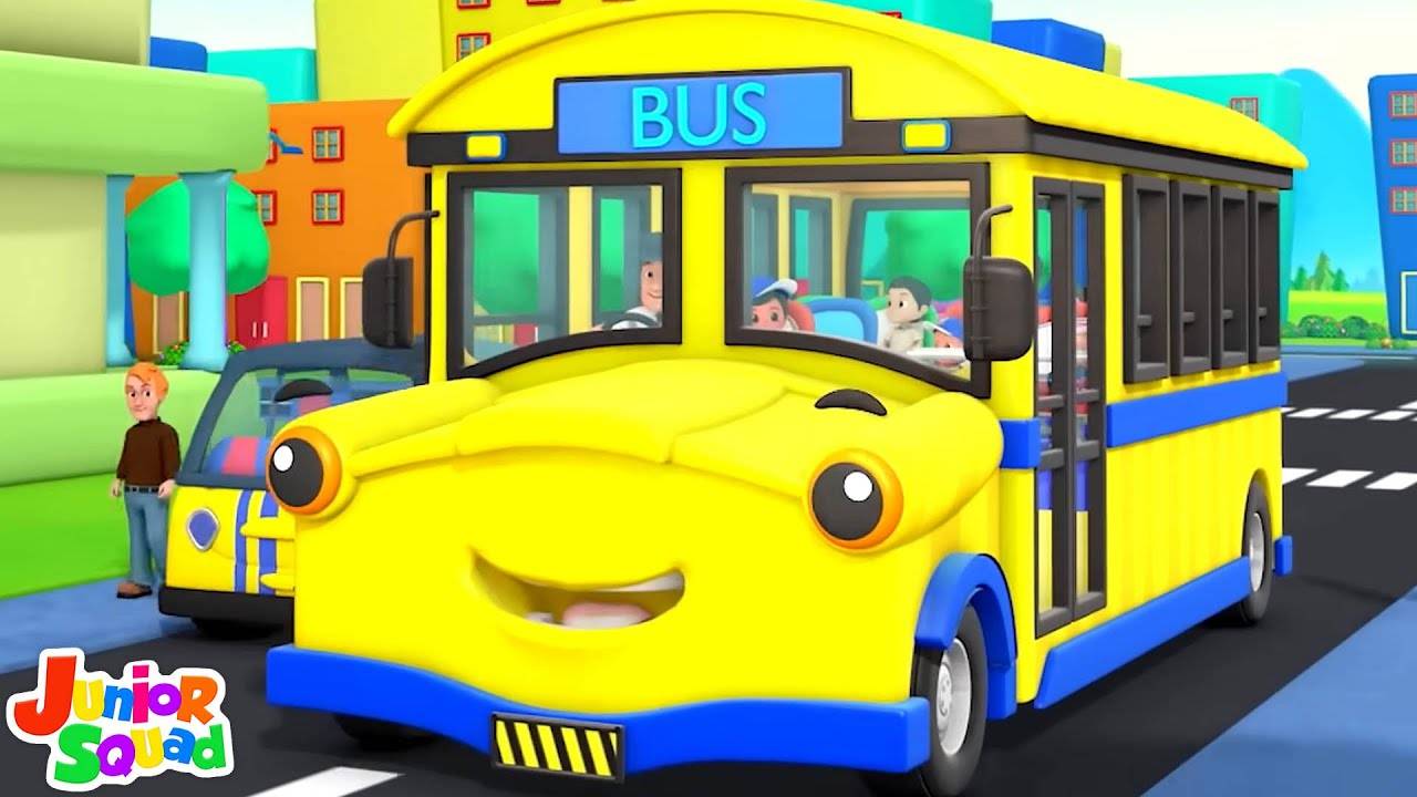 English Nursery Rhymes: Kids Video Song in English 'The Wheels on the Bus'