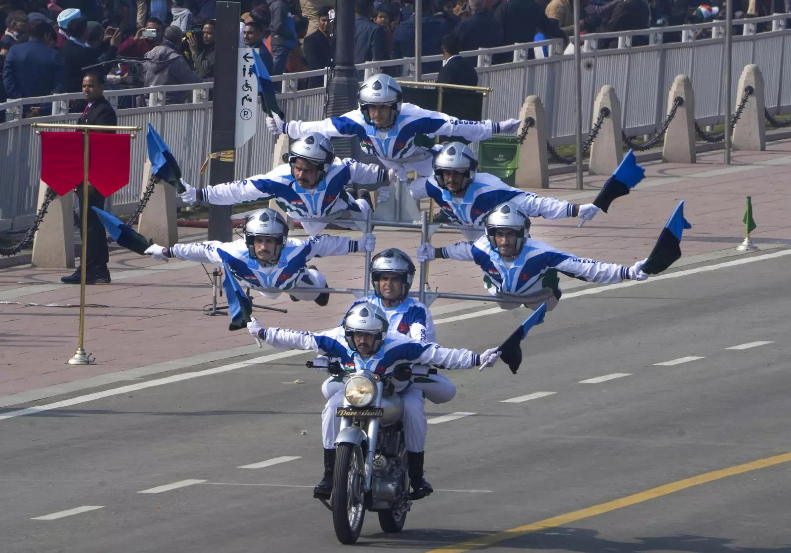 Republic Day: Full dress rehearsal at Kartavya Path in Delhi