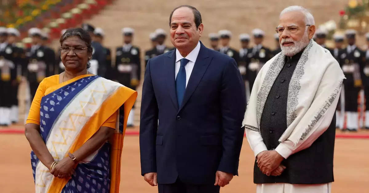 President Murmu, PM Modi extend warm welcome to Egyptian President Abdel Fattah El-Sisi