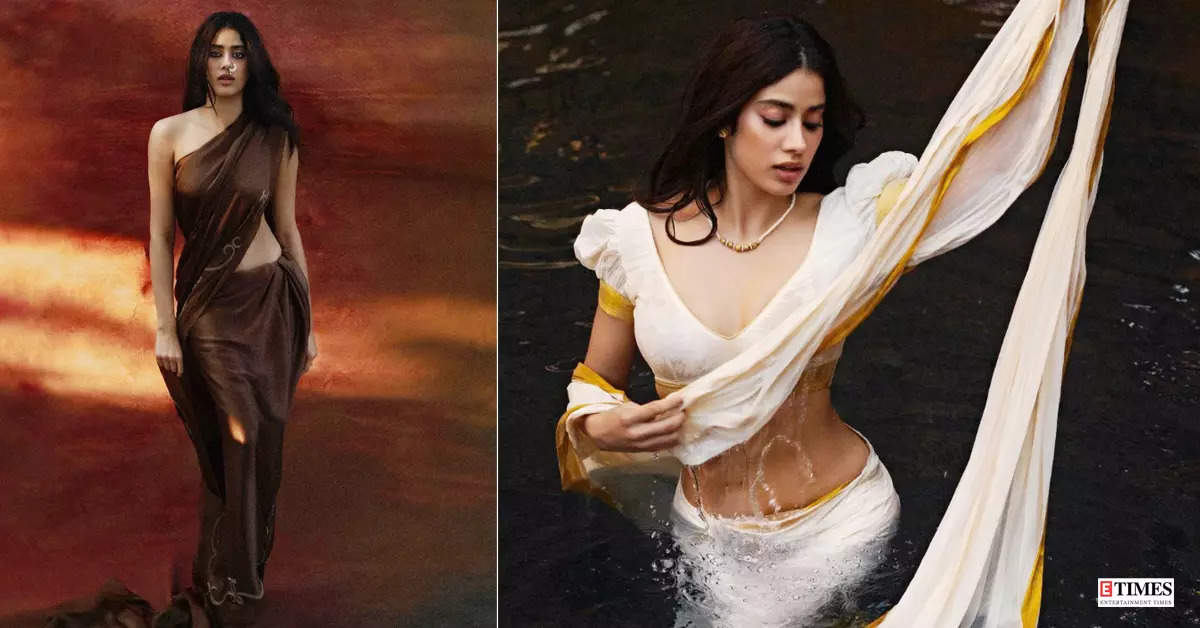 These gorgeous pictures of Janhvi Kapoor in saree are breaking the internet!