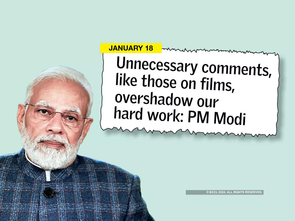 Unnecessary comments on films overshadow our hard work: PM Modi