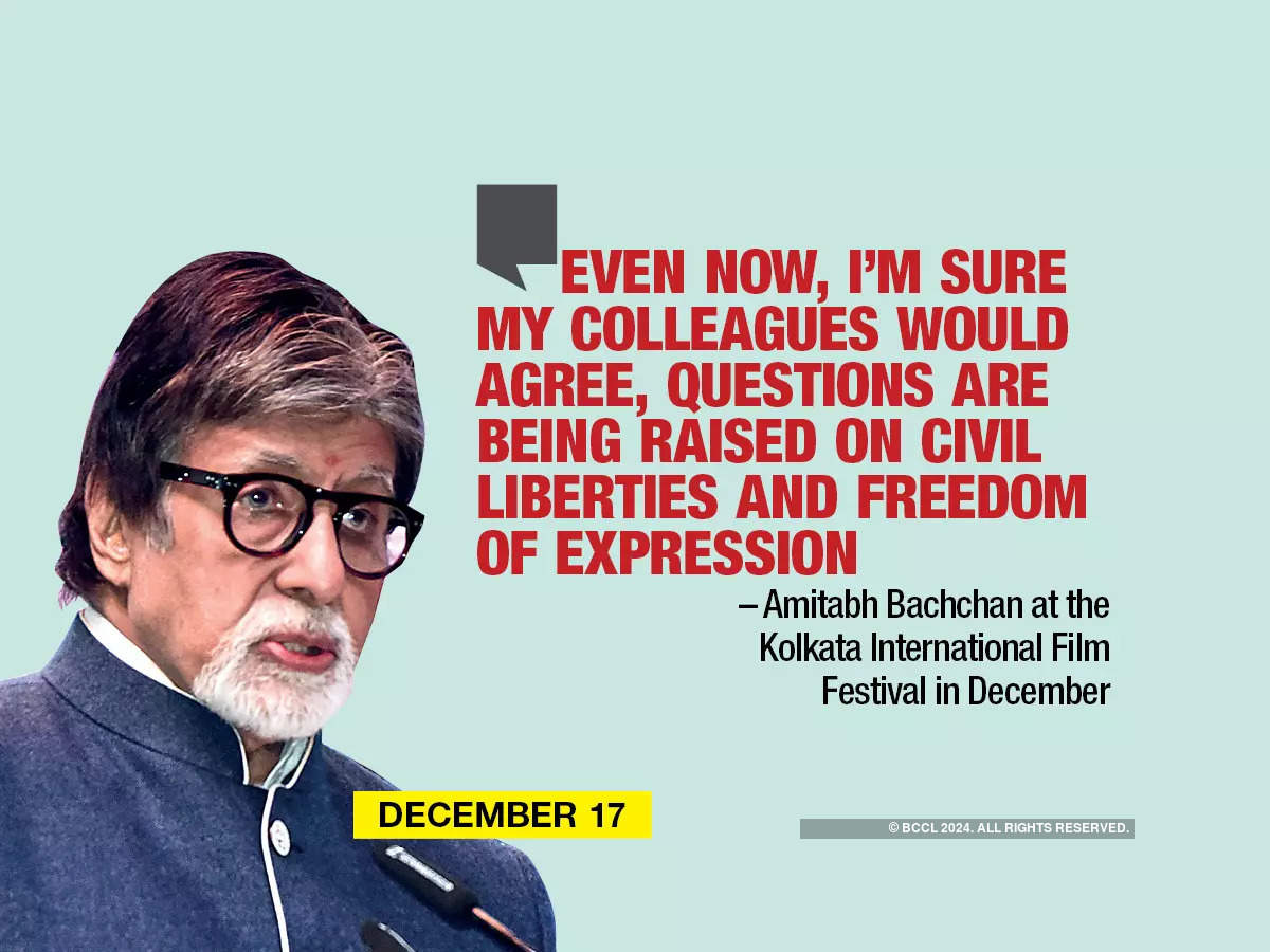 Amitabh Bachchan at the Kolkata International film festival