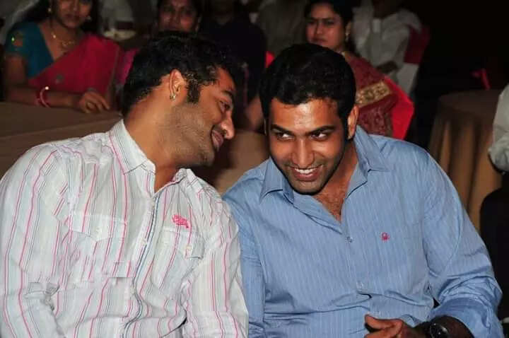 JrNTR with Taraka Ratna