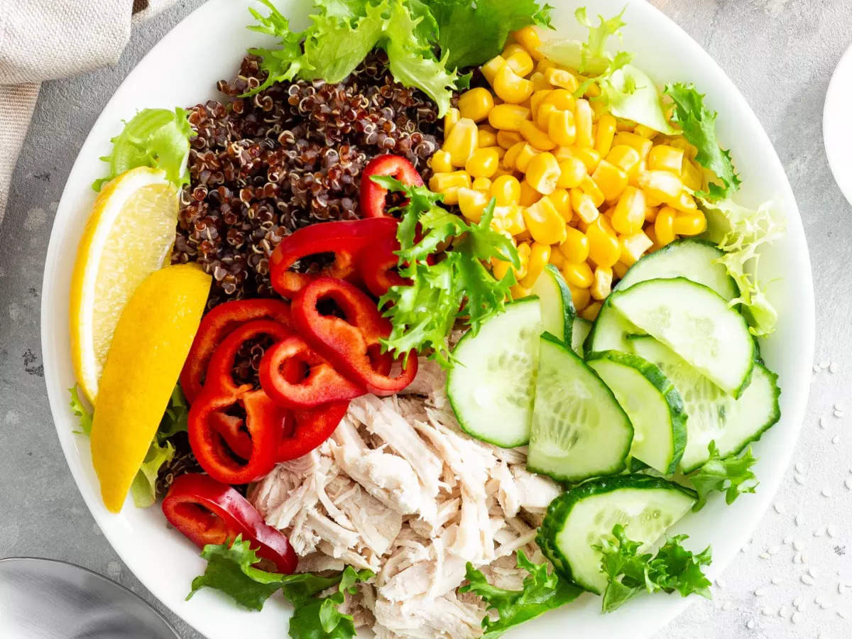 How this colourful food plate can benefit your health - Times of India