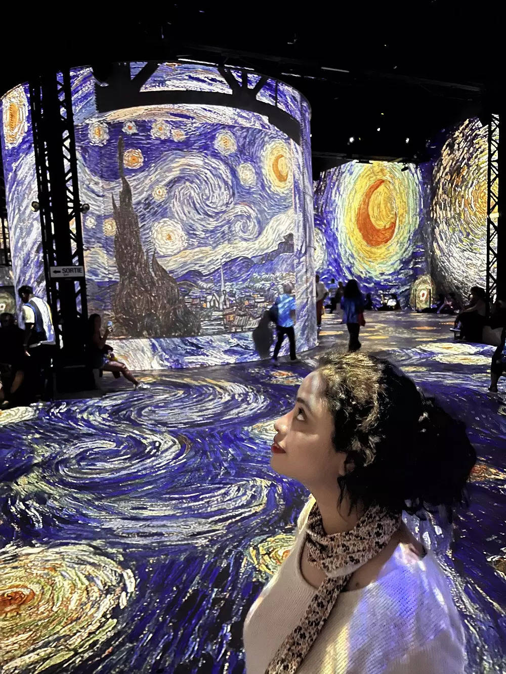 L'Atelier des Lumières Emily a Parigi