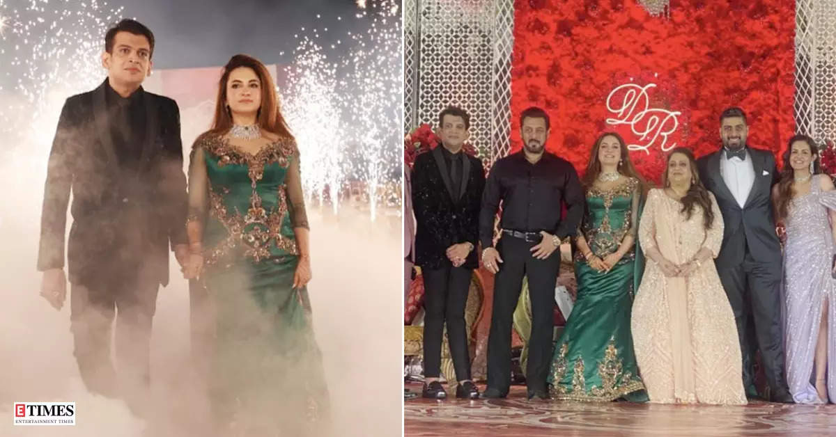Salman Khan, Iulia Vantur, Abdu Rozik and others attend politician Rrahul Narain Kanal's wedding and reception