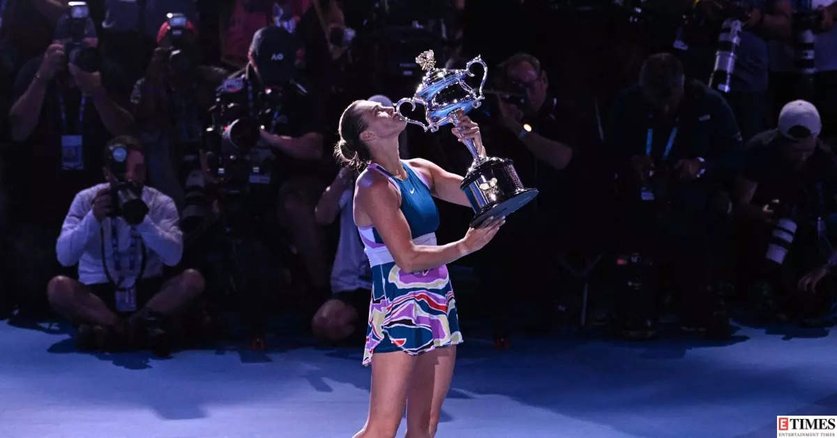 Aryna Sabalenka wins maiden Grand Slam title at Australian Open after defeating Elena Rybakina in final, see pictures