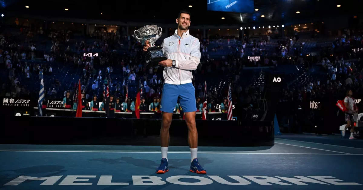 Australian Open 2023: Novak Djokovic defeats Stefanos Tsitsipas to win his 10th Melbourne title, see pictures