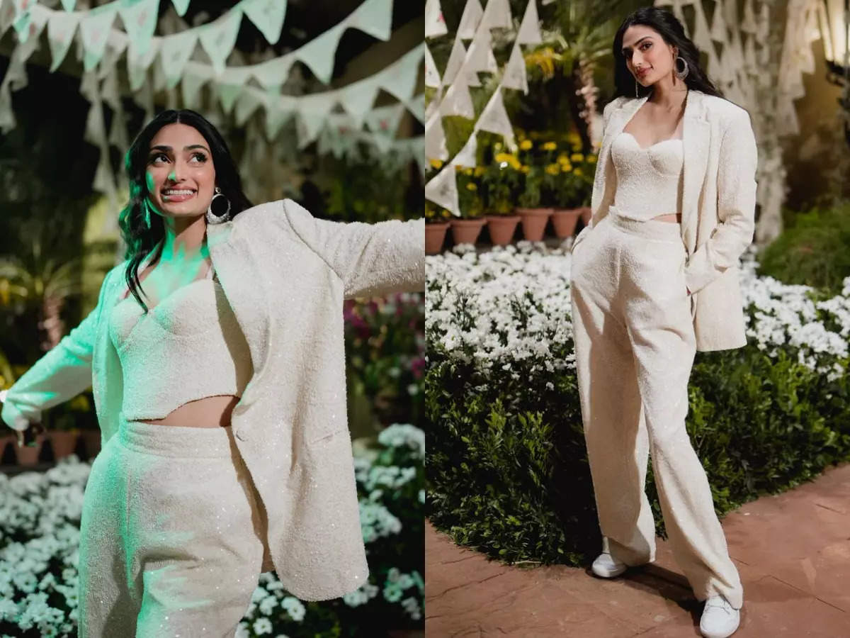 Athiya Shetty ditched lehenga for pantsuit for her Sangeet - RB Webcity