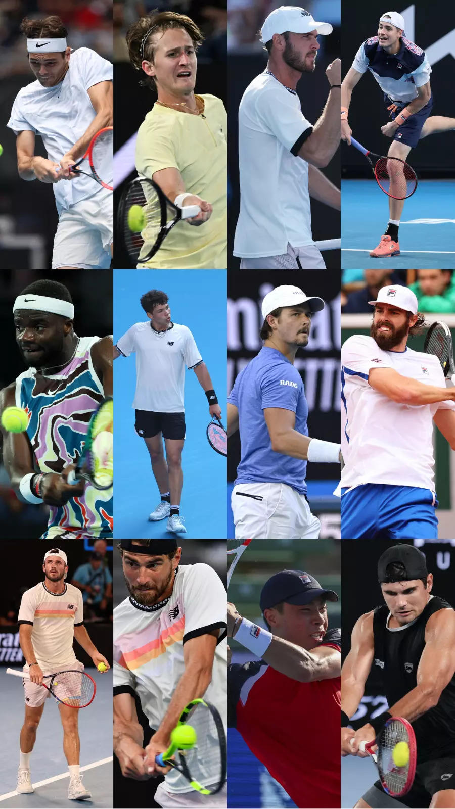 ATP Rankings 2023 - Top 100 Tennis Players (Male)