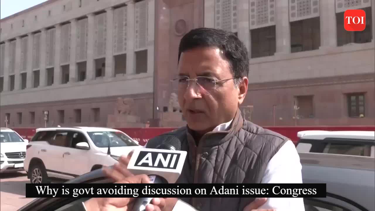 Congress: Why Does FM And PM Not Come In Parliament To Discuss Adani ...