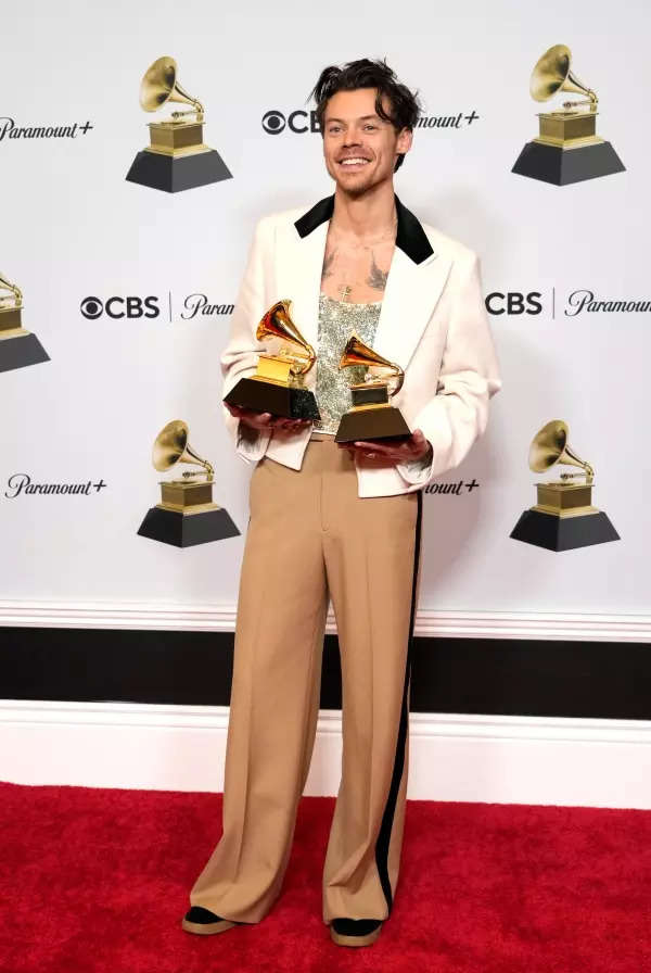 Buy Now Harry Styles 2023 Grammy White Jacket