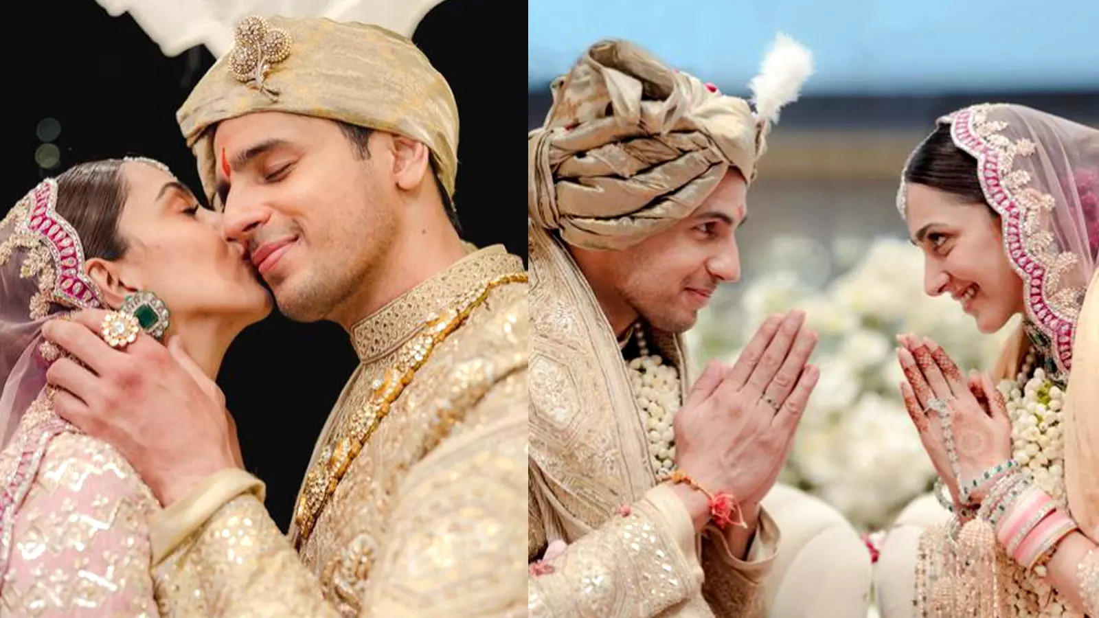 Kiara Advani and Sidharth Malhotra get hitched; first pictures of ...