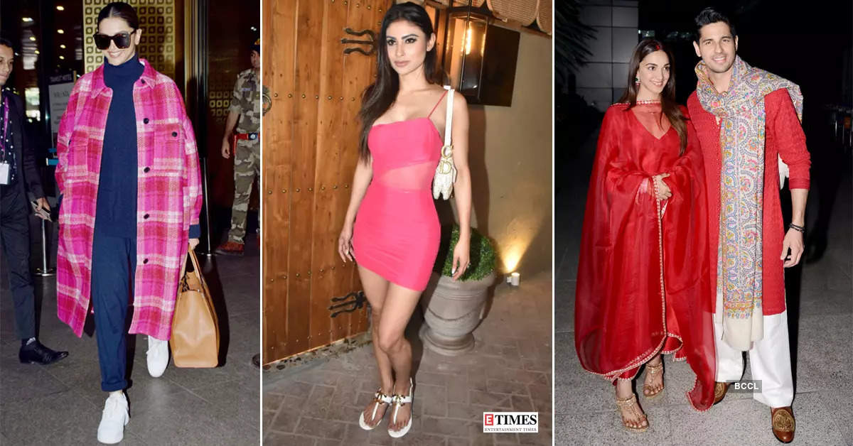 #ETimesSnapped: From Deepika Padukone to Sidharth Malhotra-Kiara Advani, paparazzi pictures of your favourite celebs