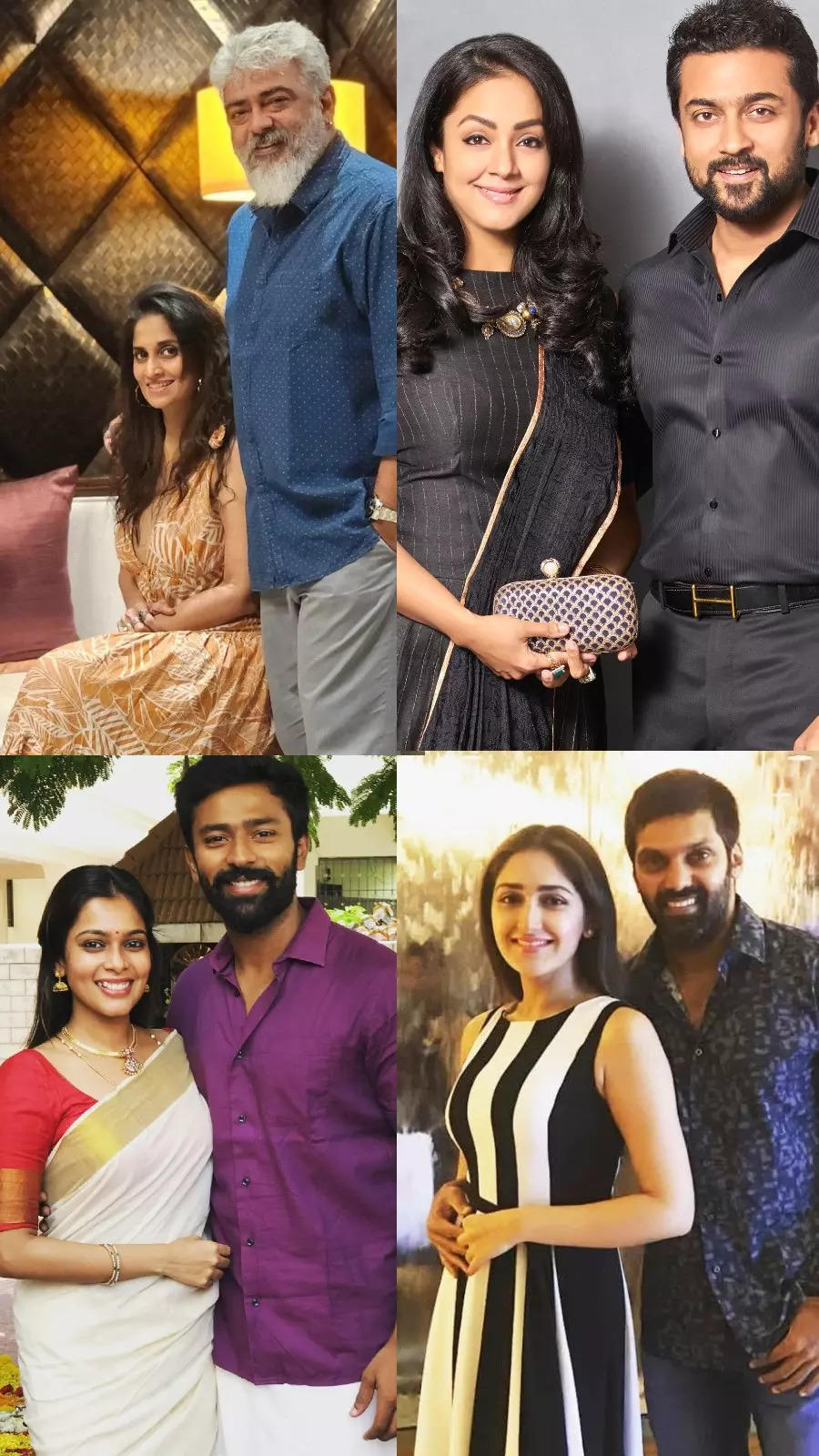Valentine's day special! Kollywood stars' who married their love ...