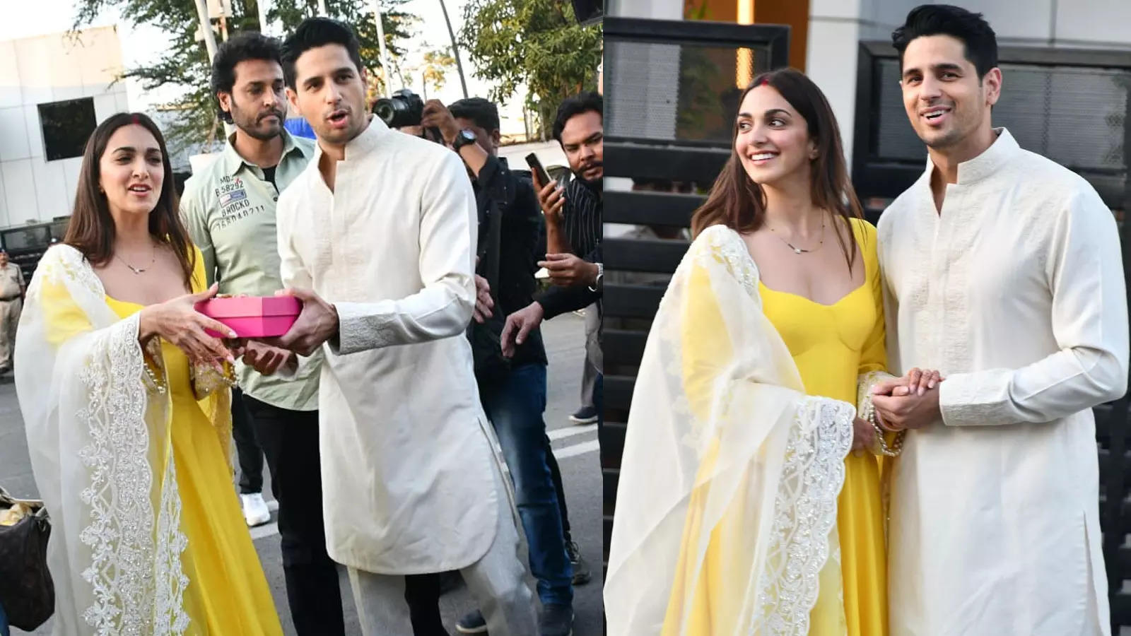 Watch! Newlyweds Sidharth Malhotra And Kiara Advani's First Appearance ...