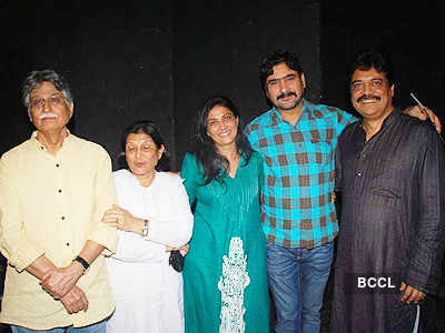 Gulzar, Vishal @ Salim Arif's play