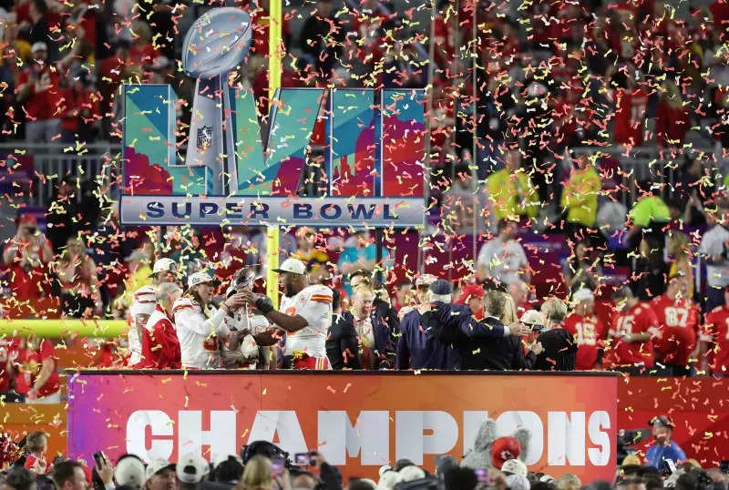 Super Bowl LVII: Inside Kansas City Chiefs' celebrations after the 38-35 victory against Philadelphia Eagles