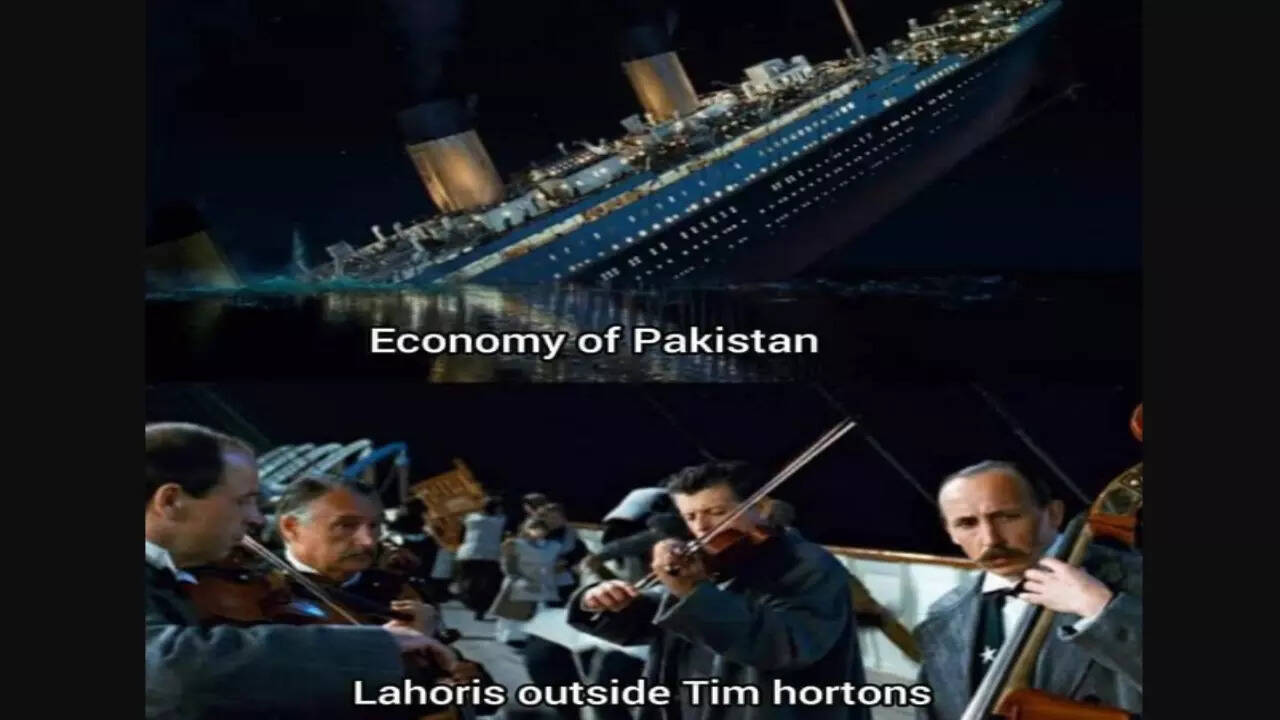 'Two-nation theory': Videos and photos of long queues outside Tim Hortons in &lsquo;bankrupt&rsquo; Pakistan go viral
