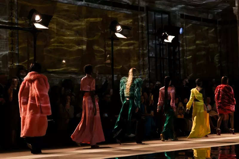 New York Fashion Week 2023: Models walk the ramp wearing sindoor at ...