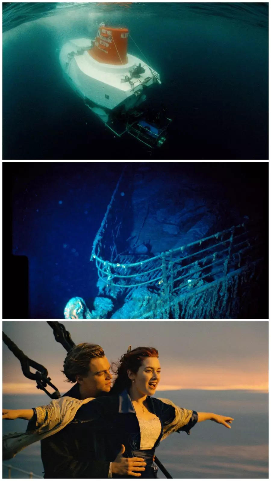 See new footage of the Titanic wreck from the '80s