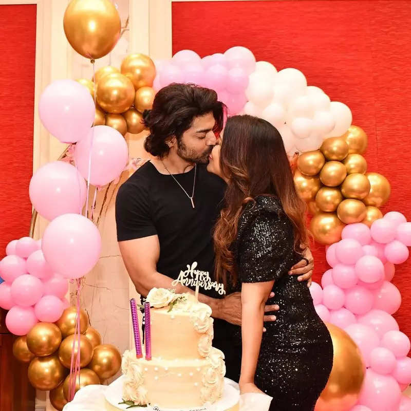 Debina Bonnerjee and Gurmeet Choudhary ring in their 12th wedding anniversary, see pictures