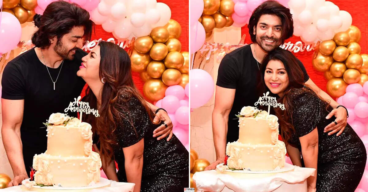 Debina Bonnerjee and Gurmeet Choudhary ring in their 12th wedding anniversary, see pictures