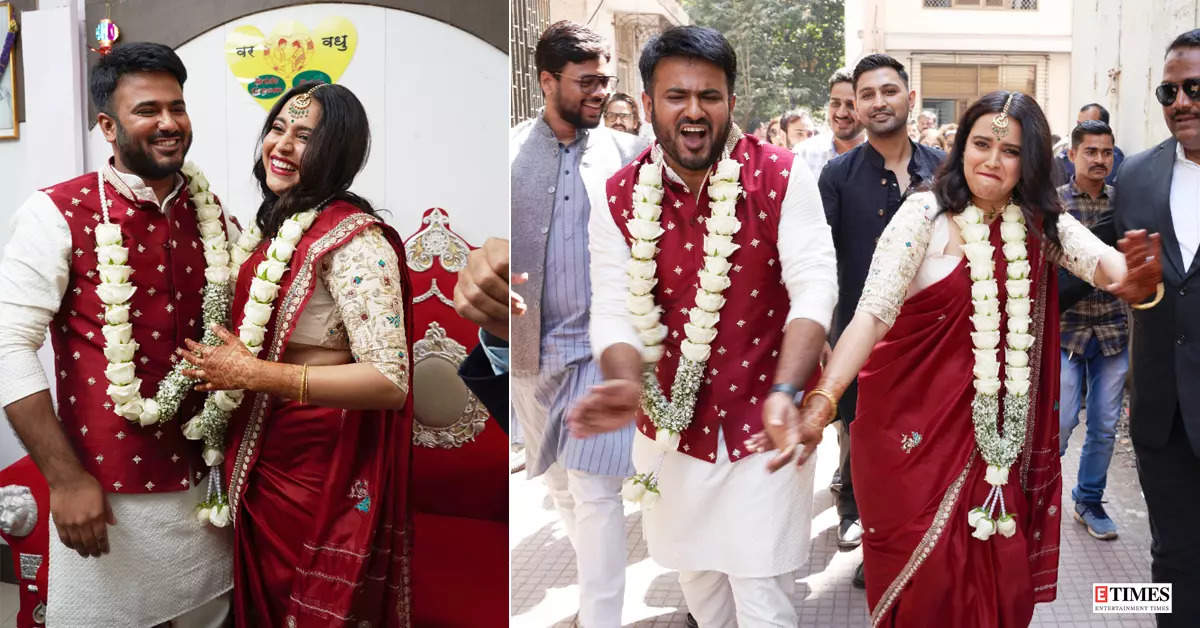 Swara Bhasker ties the knot with political activist Fahad Ahmad, says 'It's chaotic but it's yours'