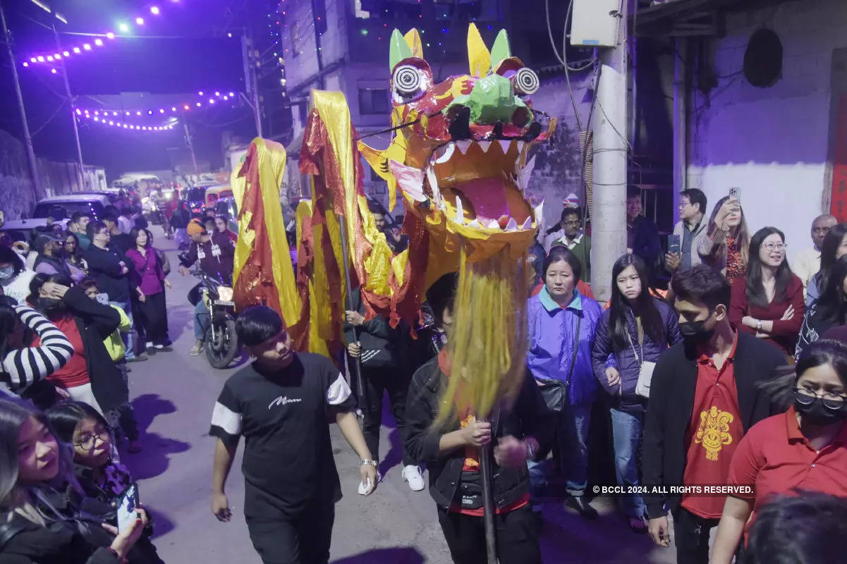 Chinatown rings in year of the rabbit with a roaring lion dance