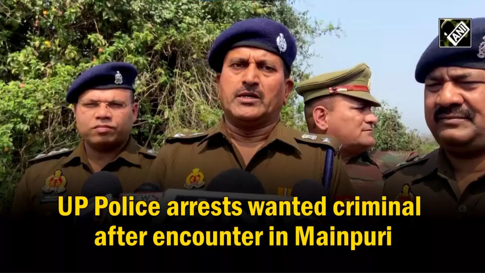 UP Police arrests wanted criminal after encounter in Mainpuri