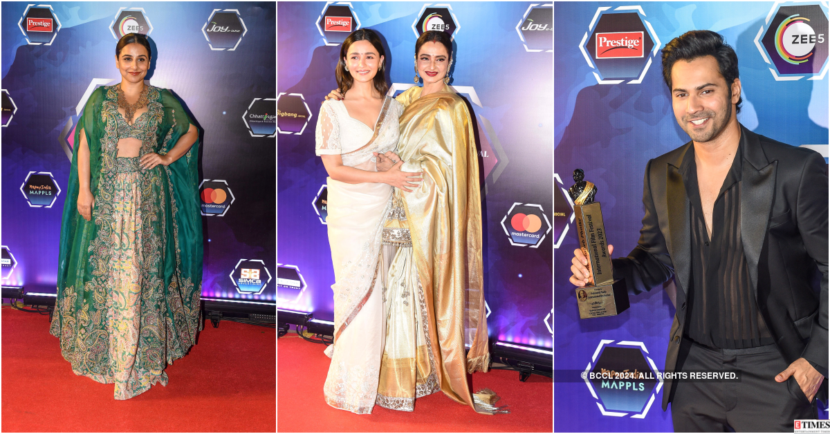 Dadasaheb Phalke International Film Festival Awards 2023: See red carpet fashion moments and winners in these pictures