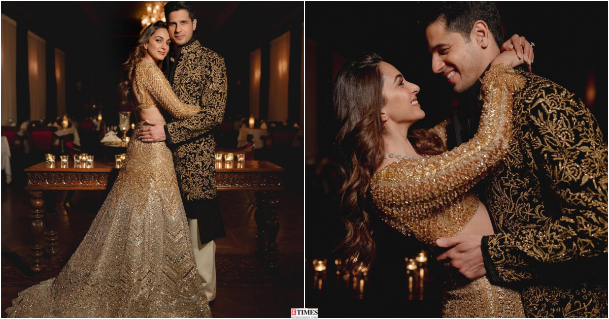 New pictures of Sidharth Malhotra and Kiara Advani from their pre-wedding  festivities, couple can't take their eyes off each other