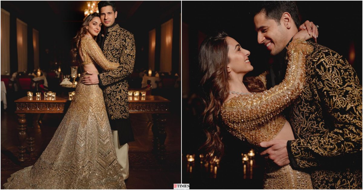 New pictures of Sidharth Malhotra and Kiara Advani from their pre-wedding festivities, couple can't take their eyes off each other